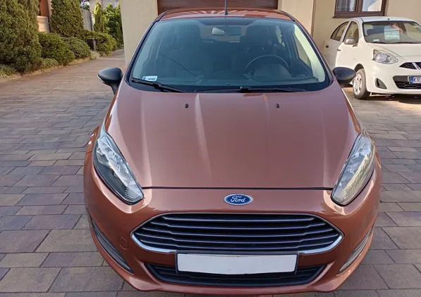 śląskie Ford Fiesta cena 25700 przebieg: 114000, rok produkcji 2014 z Oborniki